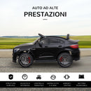 Macchina Elettrica per Bambini 12V con Licenza Mercedes AMG GLC63S COUPE Nero