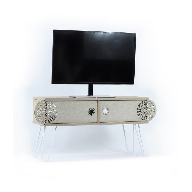 Porta TV Ilia rovere 106x30x48H 