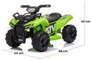 Mini Quad Elettrico per Bambini 6V Verde