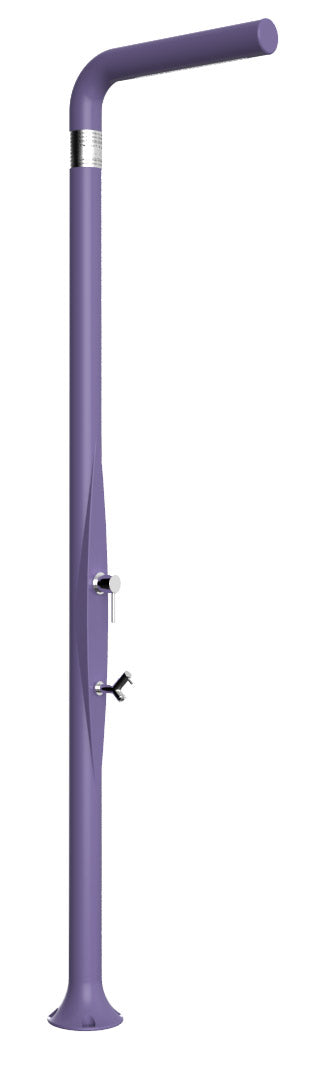 Doccia da Esterno Giardino Miscelatore e Lavapiedi Arkema Funny Yang Viola sconto