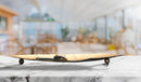 Svuota Tasche Foglia Long 38x3x11 cm in Ferro Oro
