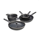 Batteria di Pentole 8 Pezzi Antiaderente Induzione in Alluminio Effetto Pietra Moneta Yes (Zeus 2.0)