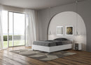 Letto 1 Piazza e Mezzo Nuamo Bianco Frassino Varie Misure