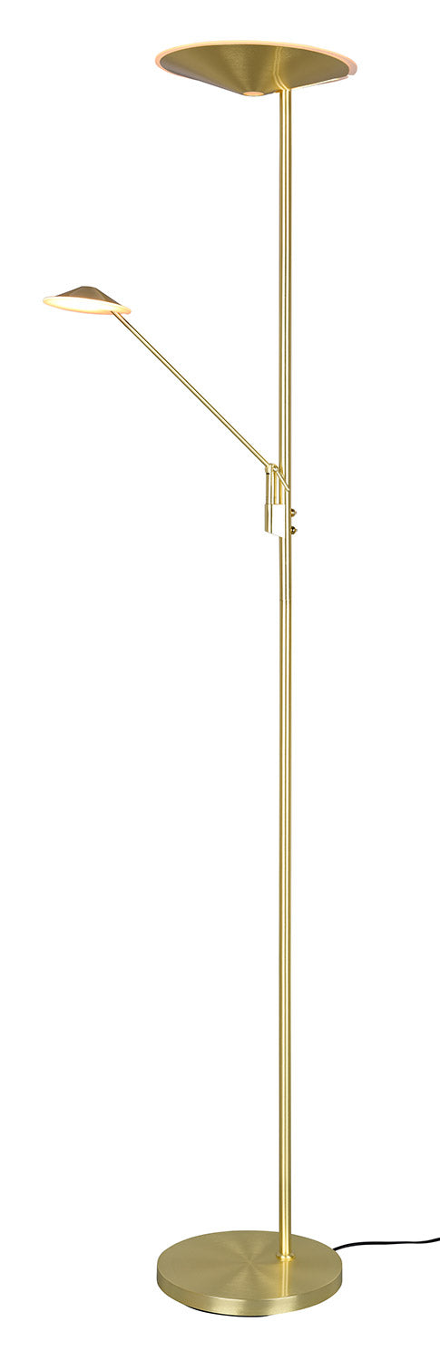 acquista Piantana da Interno a LED in Metallo Ottone Opaco