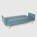 Divano Letto Clic Clac 182x64x80 cm in Tessuto Blu