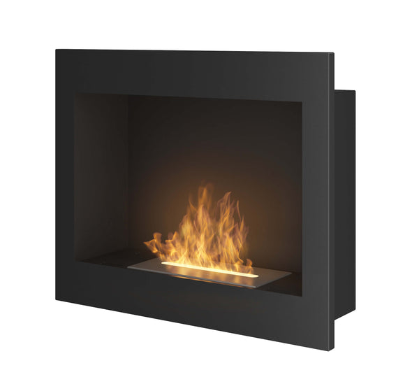 prezzo Bioethanol Wandkamin 60x49 cm Rahmen 600 Schwarz