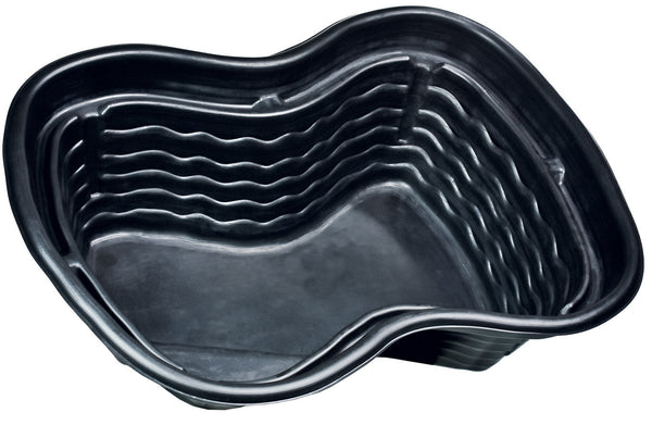 Tiefgezogener künstlicher Teich aus PE 224 x 150 x 70 cm 1000 Liter Schwarz sconto