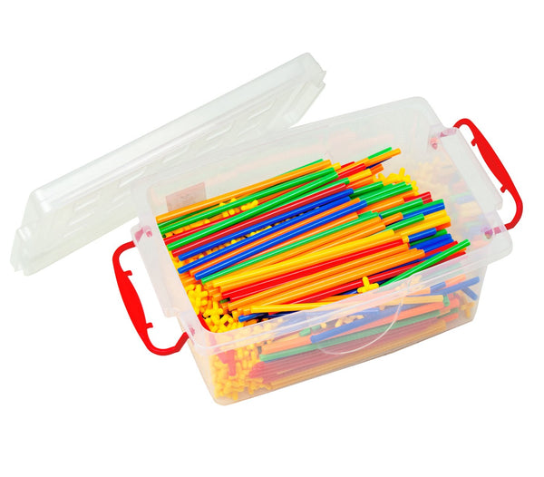 Wildhalme für 3D-Konstruktionen mit Kreuzaufsätzen 600 Stück mit Etui sconto