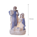 Statuina Natalizia Natività con Led 16,5 cm in Porcellana