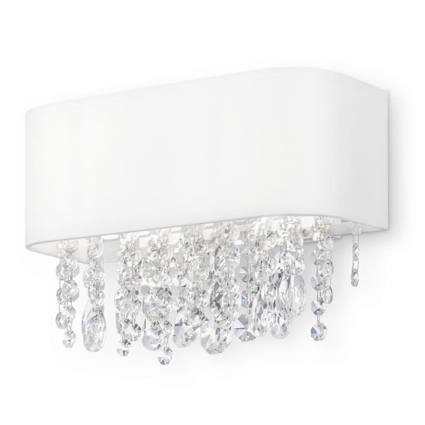 online Moderne Wandlampe aus weißem Manfred Metall