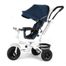 Passeggino Triciclo con Sedile Girevole 360° Miller Baby Swing Blu