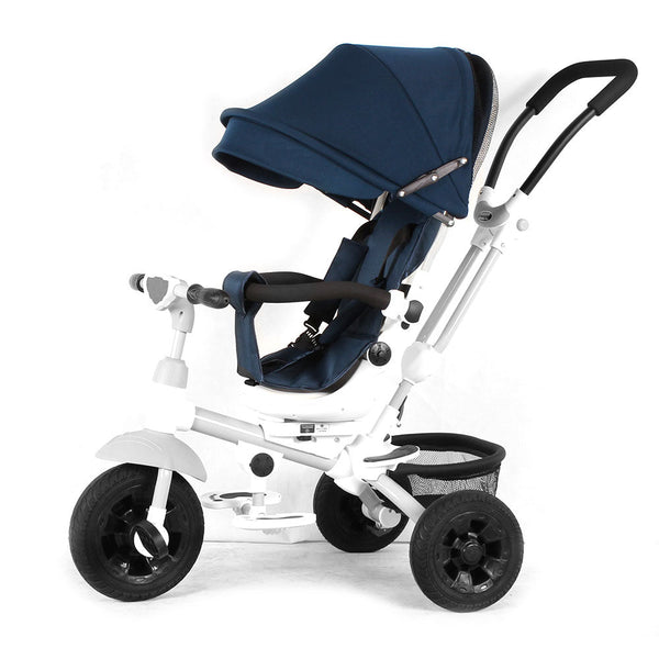 Dreirad Kinderwagen mit 360° Drehsitz Miller Baby Swing Blue online