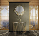 Console Venice 115x36x80 cm in Ferro Oro
