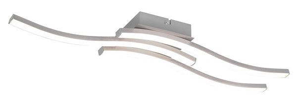 Plafoniera da Interno a LED SMD in Metallo Nickel Opaco acquista