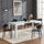Tavolo da Pranzo Allungabile 120-200x80x76 cm in Legno Bianco Frassino