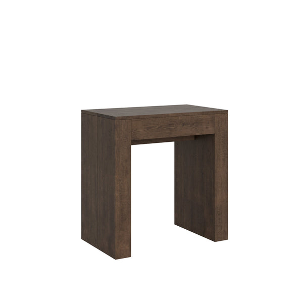 Consolle Allungabile 78-299x47x80 cm in Nobilitato Marrone prezzo