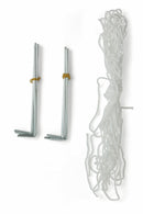 Gazebo da Giardino in Alluminio Richiudibile 3x3m Soriani Tenerè Verde