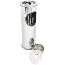 Cestino Gettacarte con Posacenere Estraibile in Acciaio