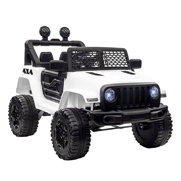 sconto Macchina Elettrica per Bambini 12V Fuoristrada Bianco