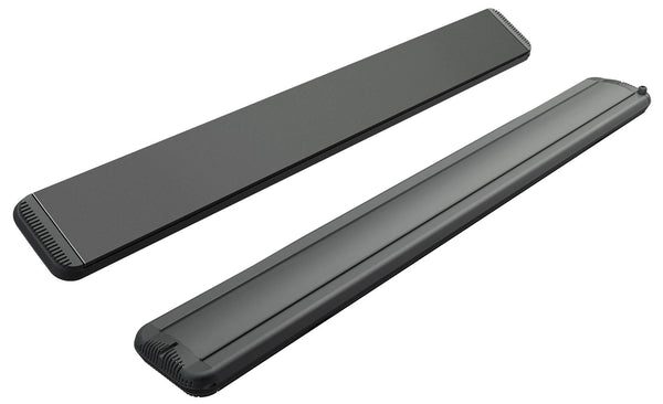 Elektrischer Infrarot-Heizstrahler 195 x 20,1 x 5,8 cm Decke 3200 W in Aluminium Moel Hot-Top Black sconto