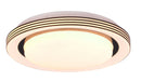 Plafoniera da Interno a LED in Plastica Nero Opaco