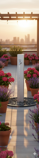 Fontana da Giardino con Rubinetto Belfer 42/RE Alluminio