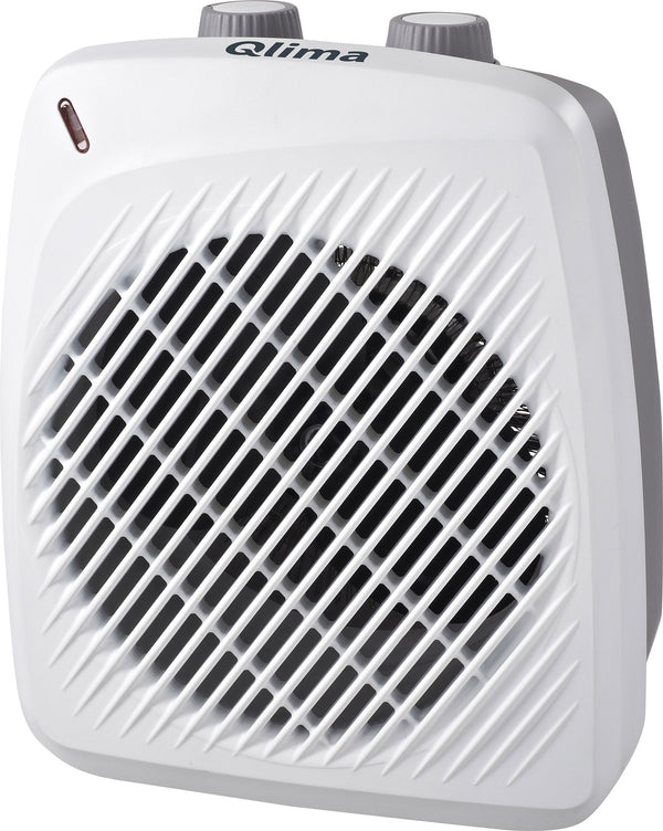 sconto Caldobagno 2000W Qlima EFH320B Weißer Heizlüfter