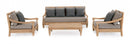 Divano Letto da Esterno Daybed 190x112x81h cm con Cuscini Bali Fsc