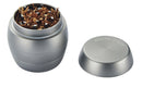 Grinder Ø40 mm 4 Livelli per Spezie Erbe e Tabacco Argento