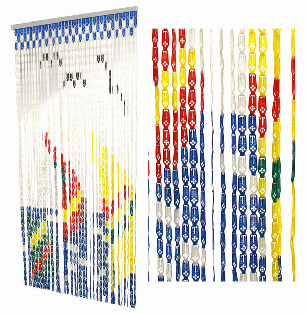 online Fadenvorhang für Fliegengitter 140x240 cm in Kunststoff große Segelboote