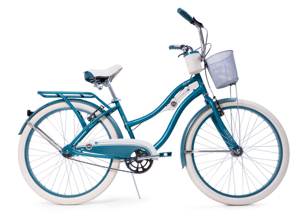 Bicicletta da 26" per Bambini e Ragazzi Telaio Hi-Ten Freni V-Brake Cruise Deluxe Azzurro prezzo