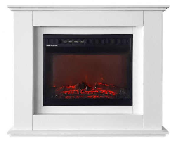 online Elektrischer Bodenkamin Flammeneffekt 1500 W Mya White