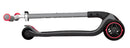 Monopattino 3 Ruote Pieghevole 5 Altezze Max 50 Kg Globber Master Grigio e Rosso
