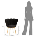 Poltrona 70x63x83 cm in Tessuto Imbottito