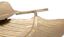 Svuota Tasche Double Leaf 38x3x39 cm in Ferro Oro