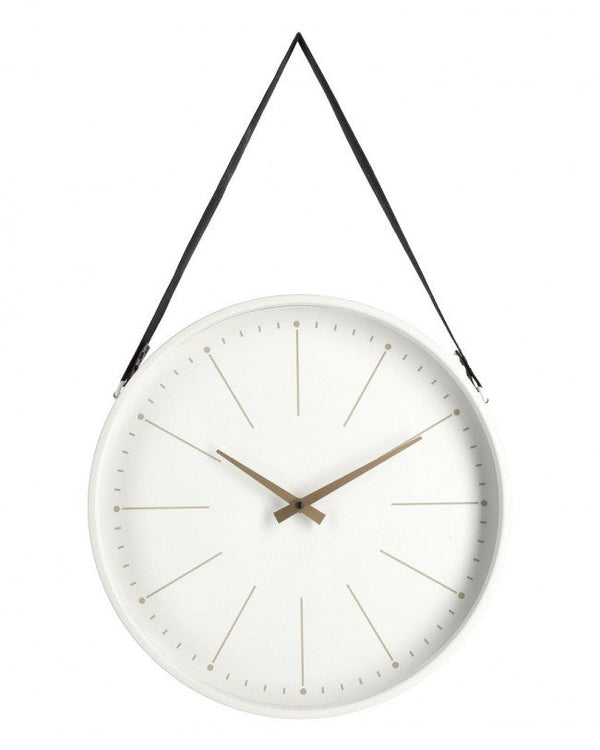 Orologio da Muro 40x6x66 cm Timeline in Legno Bianco acquista