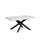 Tavolo Allungabile 160-264x90x77 cm Volantis Bianco Frassino