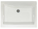 Mobile Lavatoio 83x60x87 cm 2 Ante Asse in Legno Montegrappa Acqua Edilla Bianco