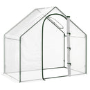 Serra da Giardino in PVC Trasparente 180x105x150 cm 
