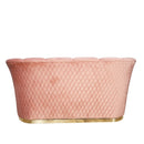 Divano 2 posti Argentario velluto cipria