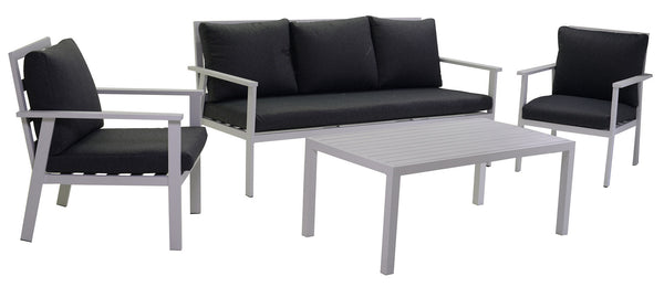 Garten-Lounge-Set aus weißem Adami Malibù Aluminium acquista