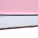 Tappetino Ginnastica Pieghevole 180x60x5 cm Materassino Fitness in PU Rosa      