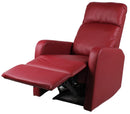 Poltrona Alzapersona Elettrica 1 Motore in Similpelle Vandi Bordeaux