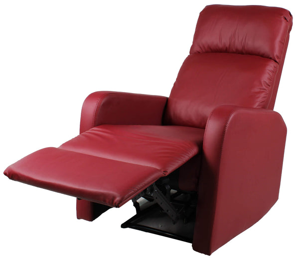 Elektrischer Liftsessel 1 Motor aus Kunstleder Vandi Bordeaux sconto