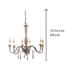 Lampadario Vintage con 6 Bracci Ø 76 cm