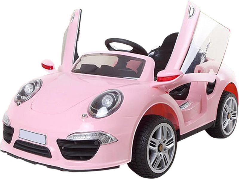 Macchina Elettrica per Bambini 12V Kidfun Sporting Rosa