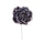 Set 12 Pfingstrosen Picks Ø11 cm Grau
