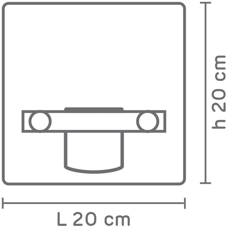 Mobile Bagno Sospeso Vetrinetta in Acciaio Inox 27x12x50cm TFT Accessories Argento Trasparente