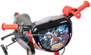 Bicicletta per Bambini 12" Marvel Spiderman Freno Caliper e Stabilizzatori in Acciaio Hi-Ten Rosso