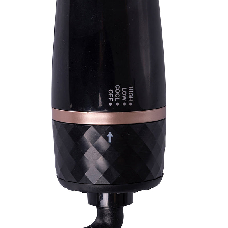 Spazzola Modellante ad Aria Calda 3 in 1 1200W Kooper  Nera